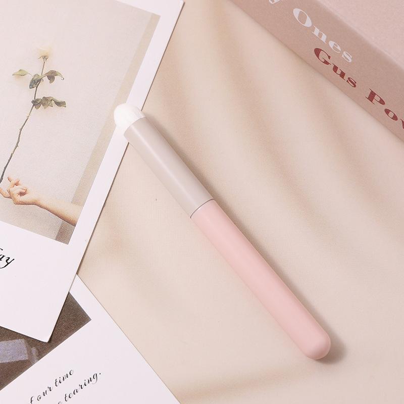 Set da 3 pezzi Pennelli per Trucco Correttore Pennello Morbido Multifunzionale Per Bellezza Cosmetica Rossetto Cipria per Labbra Fondotinta Contouring