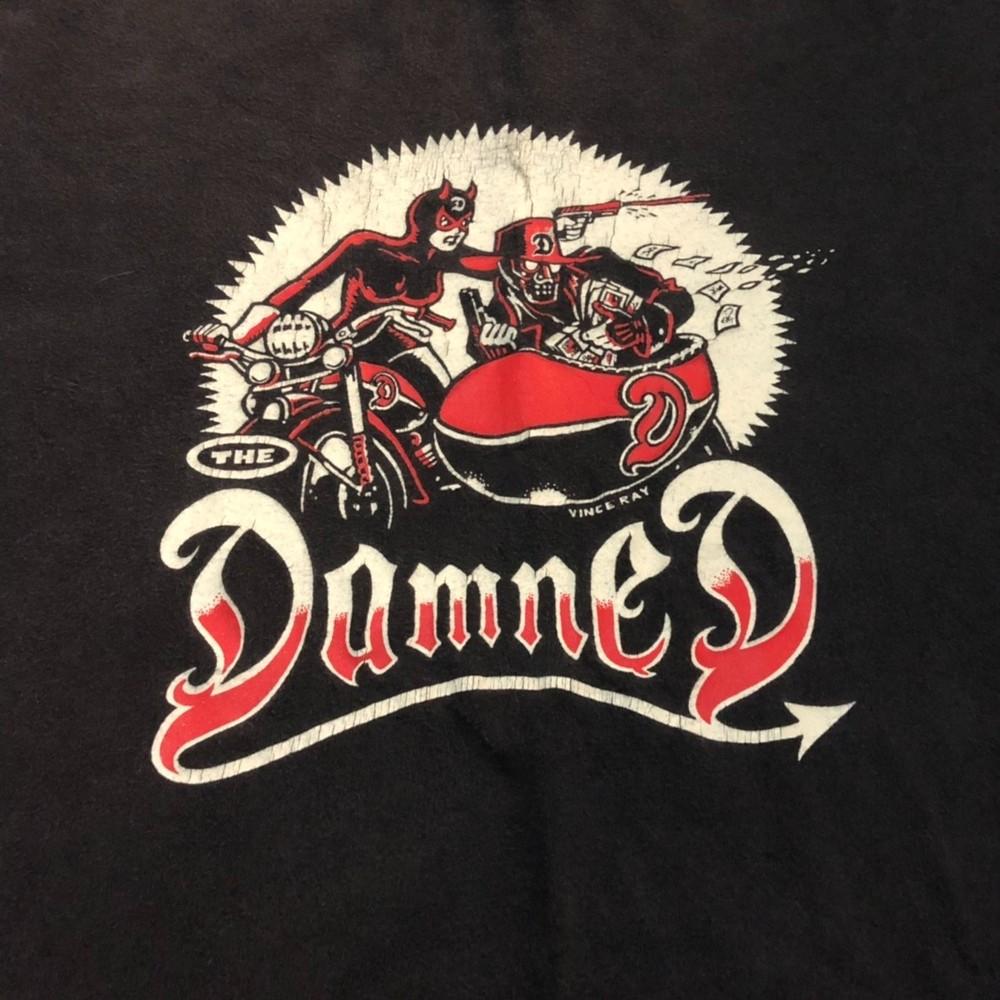 the damned Punk hardcore alternative White Short Sleeve Unisex All Size S234XL XXL