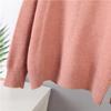 Hirsionsan Turtle Neck Solid Cashmere Sweater Women Elegant Soft Warm Female Knitted Pullovers Basic Loose Female Jumper
