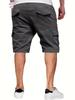 Men's Cross-Border Summer Cargo Shorts - American & European Size, Beach & Five-Point Style, Korean Design