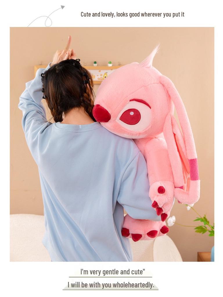 Stitch & Angel Plush Toy - Internet Celebrity Series