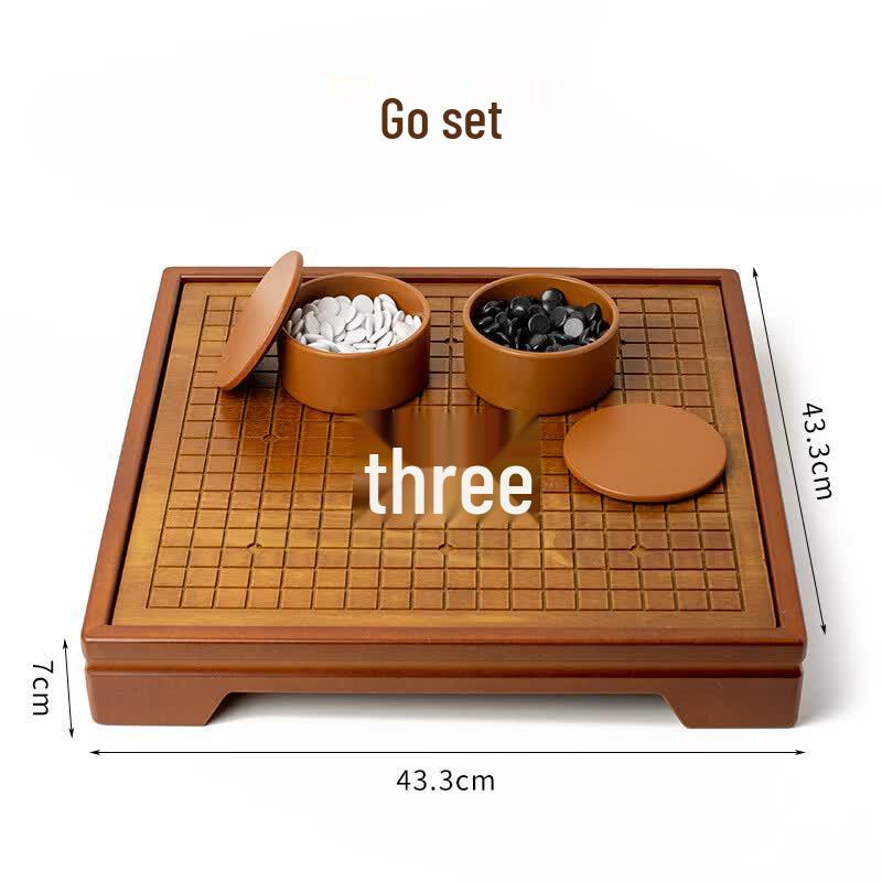

Solid Wood Go Game Set for Beginners