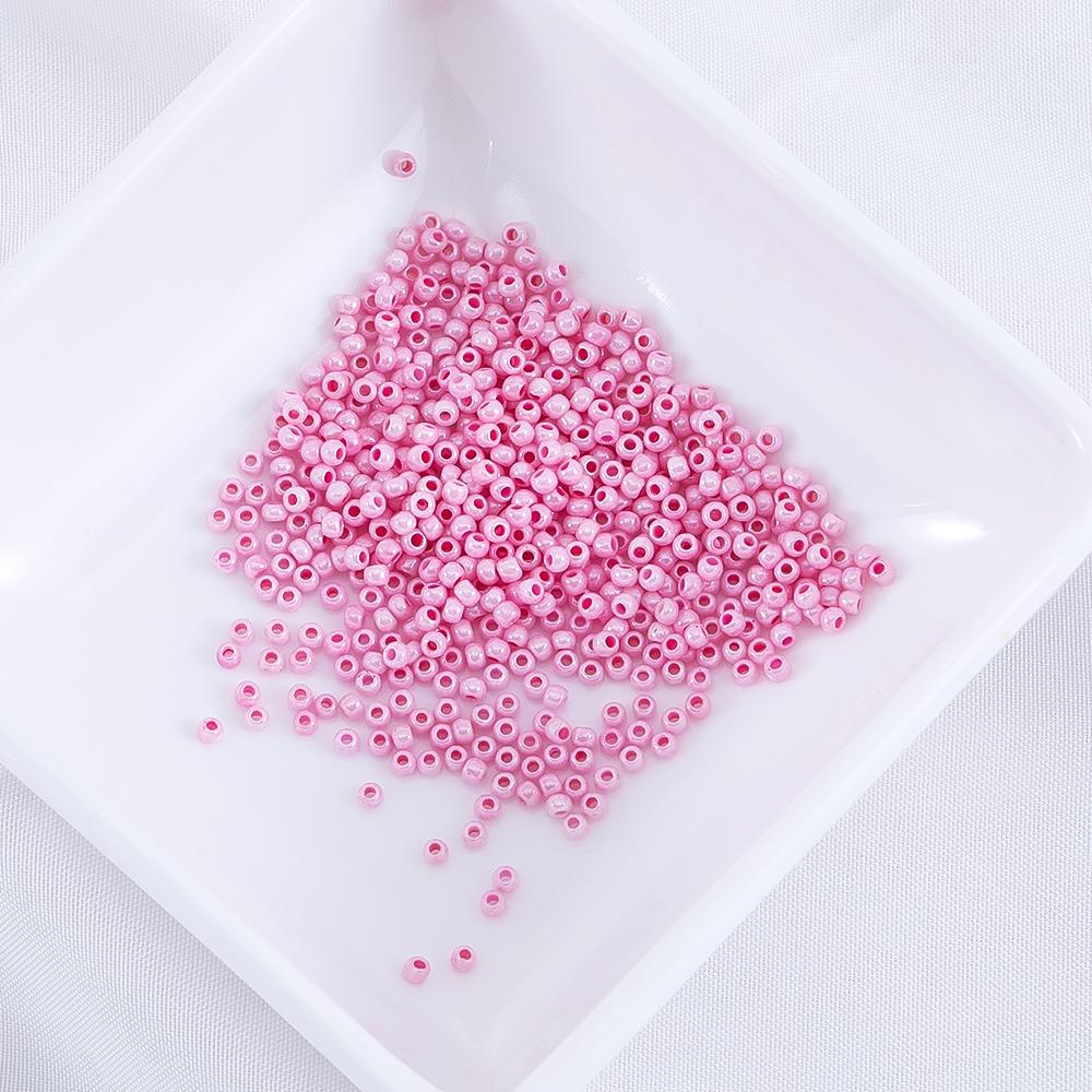 1700pcs 7800pcs 2mm Glass Beads Seed Beads Round Loose Beads Jewelry Making DIY Craft Bracelets Necklaces Earrings Accessories