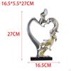 Bookend Statue for Bedroom Wedding Bookshelf Cabinet Home Decoration Collectible Desktop Ornament