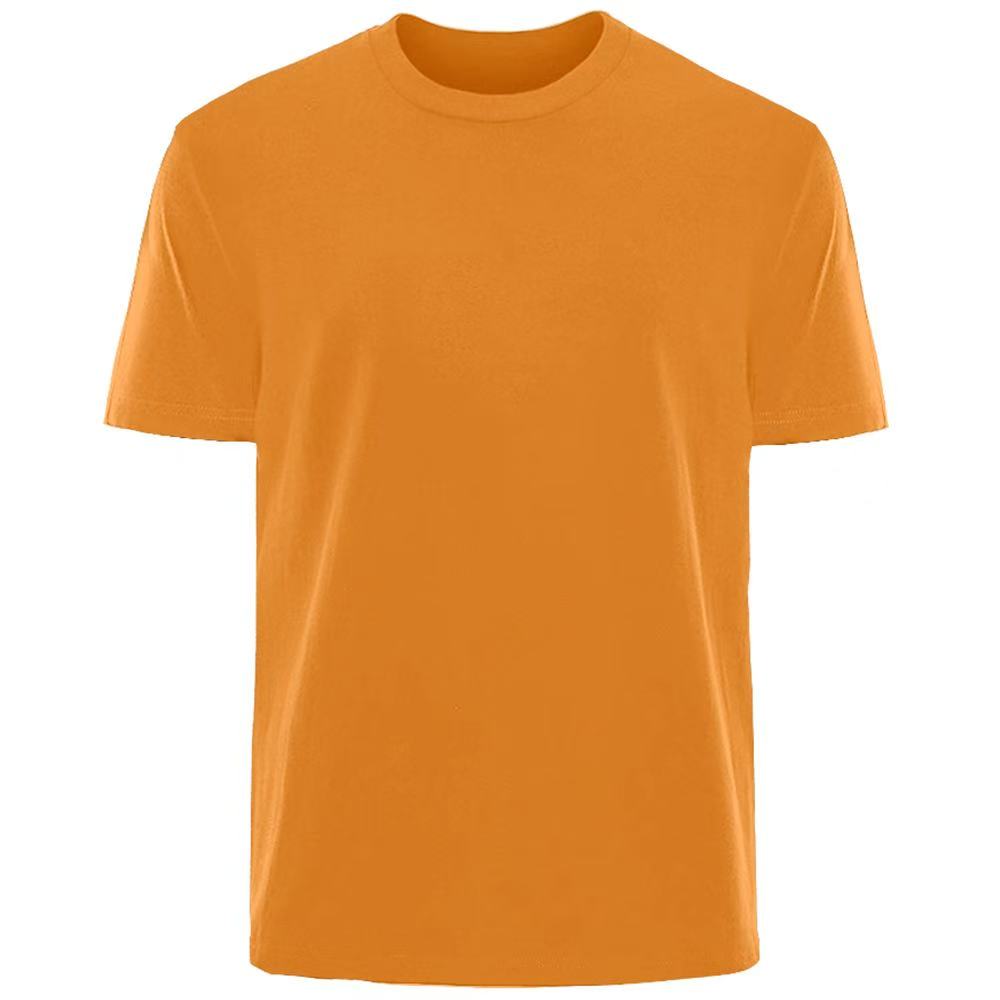 Letní móda trend čistá bavlna jednobarevná čistě bílá čistě černá poloviční rukáv krátký rukáv tričko pánské pár kulatý výstřih volné