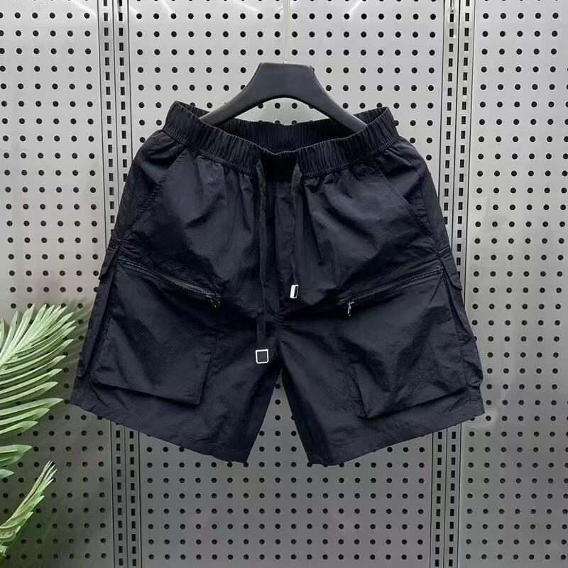 Pantaloncini Casual da Uomo ad Asciugatura Rapida per Esterno con Tasche con Zip - Leggeri e Traspiranti