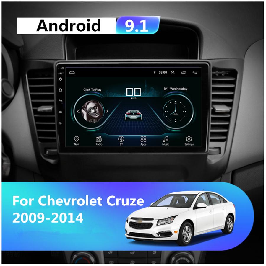 9'' Android Car Stereo Radio GPS WIFI For Chevrolet Cruze 2009-2014 With Canbus