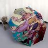 1pc Outdoor Umbrella with Anime Characters | Automatic Opening & Closing | Portable 3-Fold Design | 8-Rib Iron Frame | Perfect Gift for Fans, Tra