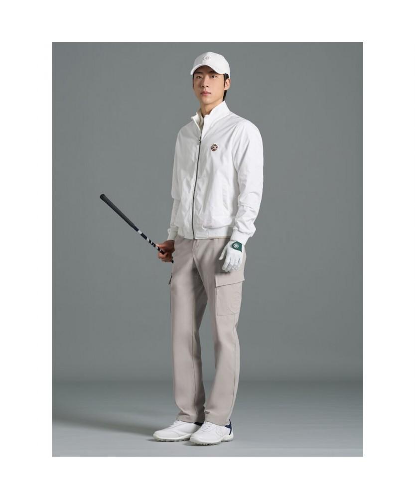 Beanpole Golf Men'S Spring Blouson Jumper White
