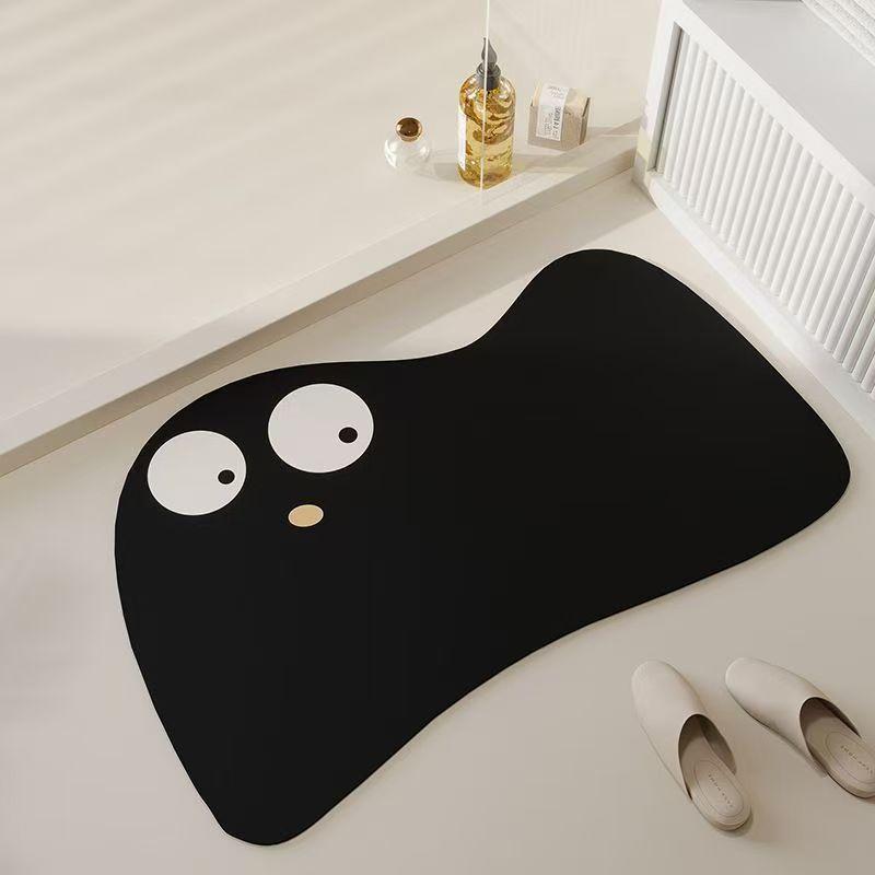 Bathroom absorbent diatom mud toilet  doormat toilet toilet floor mat toilet carpet