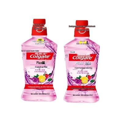 Erfrischendes Mundwasser mit Fruchtgeschmack