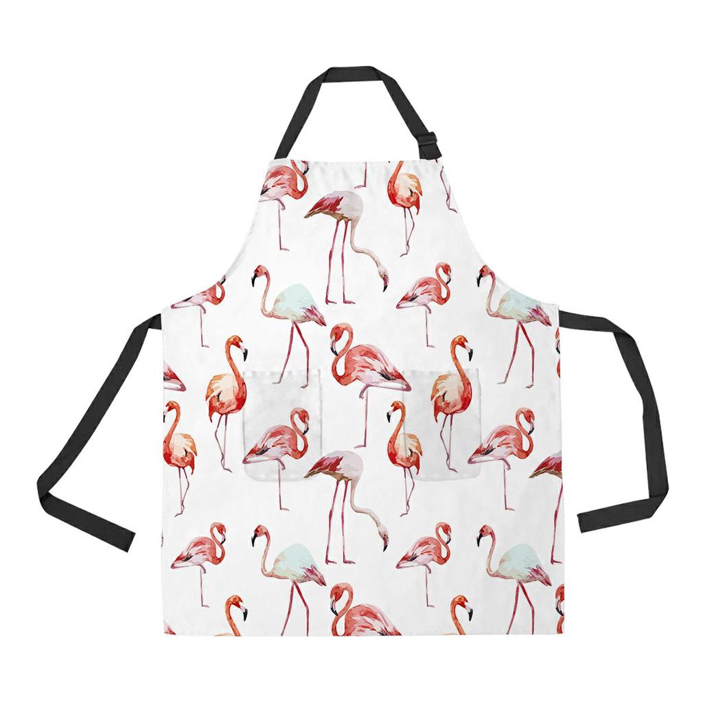 Pink Flamingo Apron Women/'s Apron Kitchen Apron Flamingo Decor