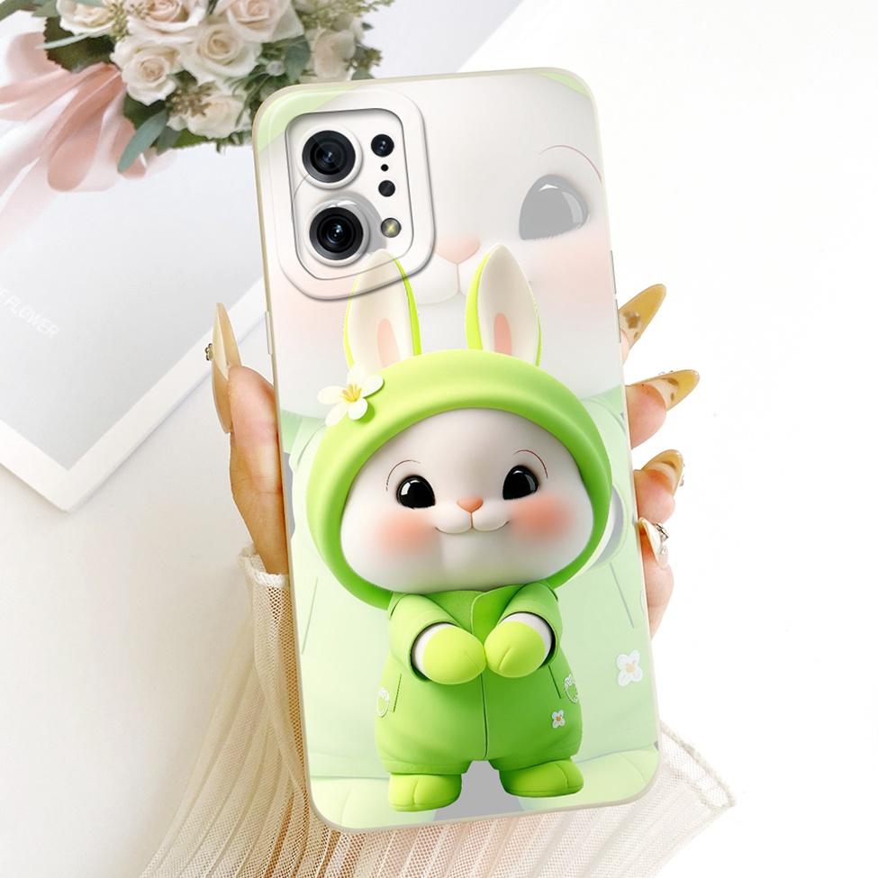 For Oppo Find X5 Case Luxury Fashion Cool Kawaii Cute Painted Silicone Casing For Oppo PFFM10 CPH2307