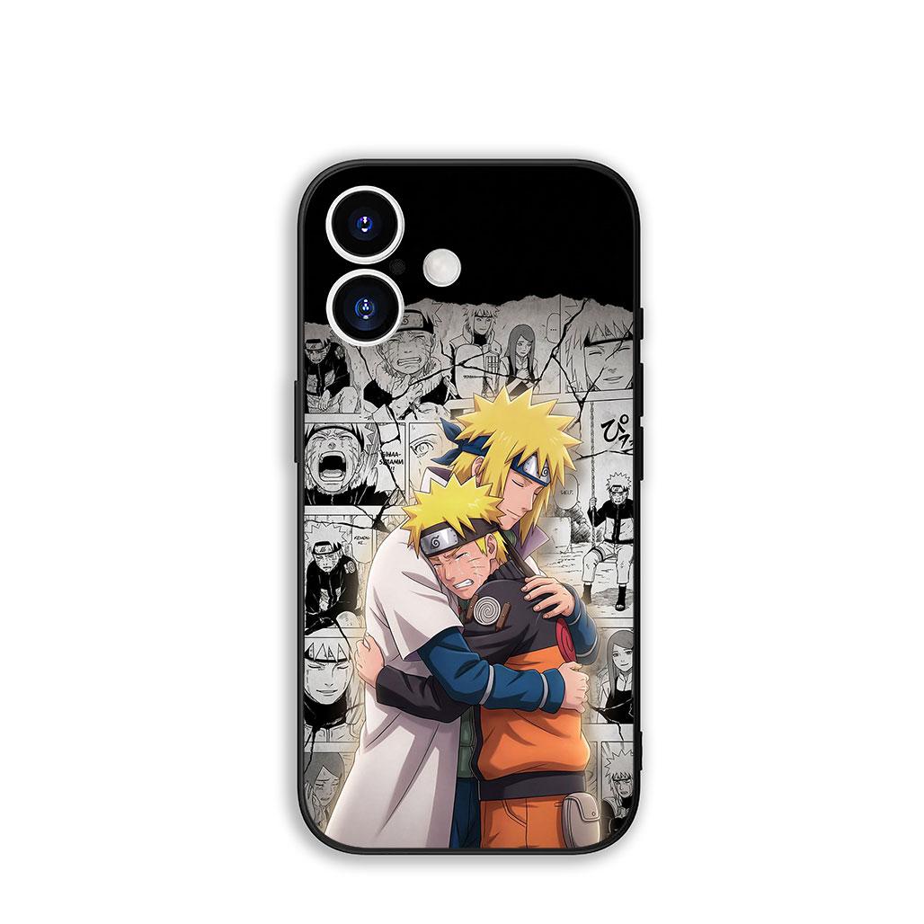 

Phone Cover Anime Namikaze Minato Narutos Coque for Apple iPhone 16 15 14 Plus 13 12 Mini 17 Pro Max + ProMax 16E Air 16+ Case iPhone17 Pro