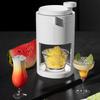 Manual Ice Shaver Pressure Spring Anti-Slip Design Ice Crusher  Easy To Clean