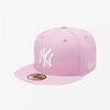 New Era Șapcă Basic Fitted New York Yankees Roz Lac