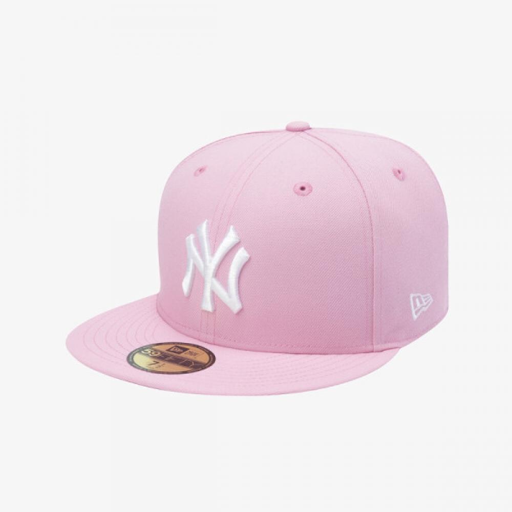 New Era New York Yankees Basic Fitted Cap Pond Pink 718(56.8cm)