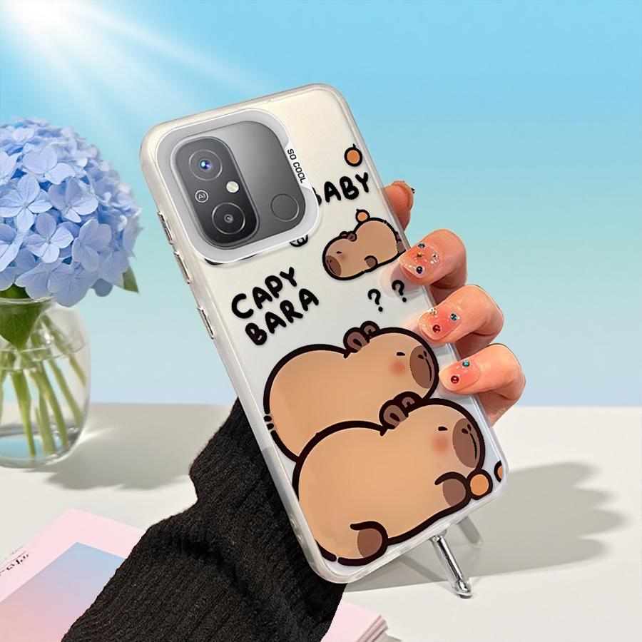 Cute Capibala Soft Shell Phone Case for Xiaomi Redmi 14C 13C 12 A4 A1 A3 A2 Plus A3x 12C 13
