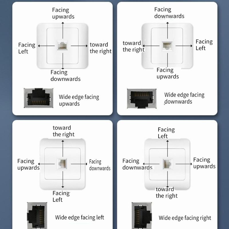 Cat5 Male Female Cable Extension Cord Support Cat5 Standard RJ45 Cord Male to Female Connection