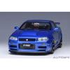 AUTOart 1/18 Scale Nismo R34 GT-R Z-tune Bayside Blue Finished Product