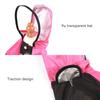 Pet Dog Raincoat Waterproof Pet Raincoat Jacket with Transparent Hat Pet Supplies