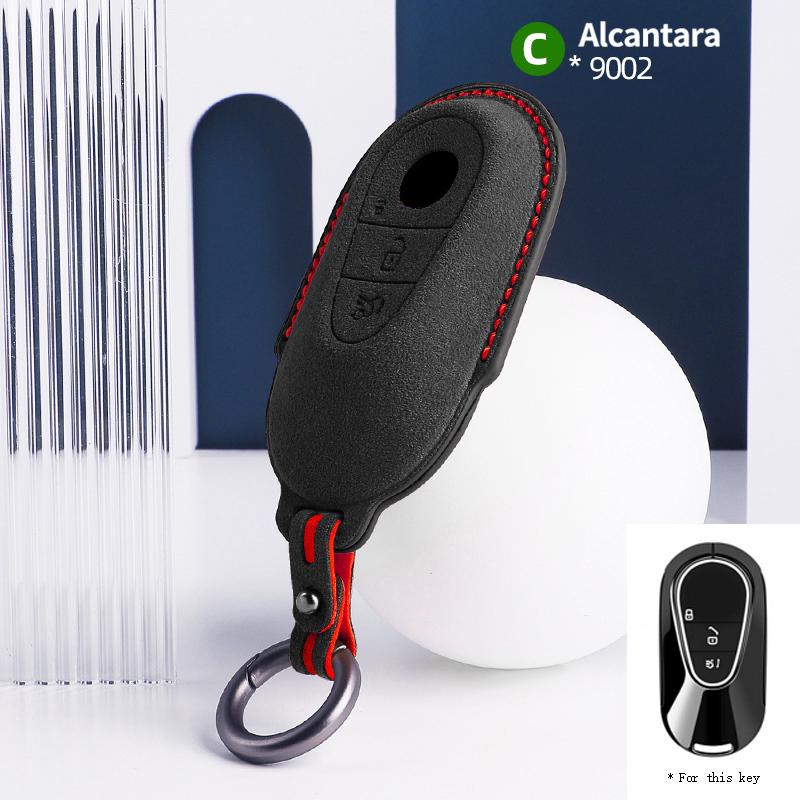 For Mercedes Benz Glc 300L Glc 260L C260L C20 Class Car Key Case Protectors Accessories Keychain Cover Shell 2020 2025 2025 2025