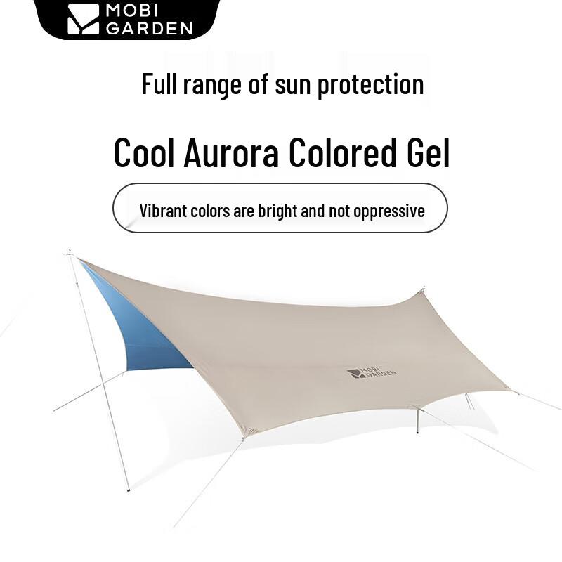 Mobi Garden Junting 530 Outdoor Black Glue Tarp