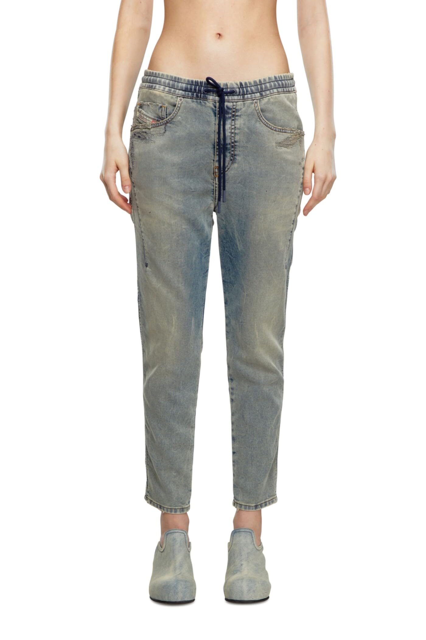 

Diesel Women s D-FAYZA JOGG Denim Jogg Jeans, Size 23, Blue, A11878068MA