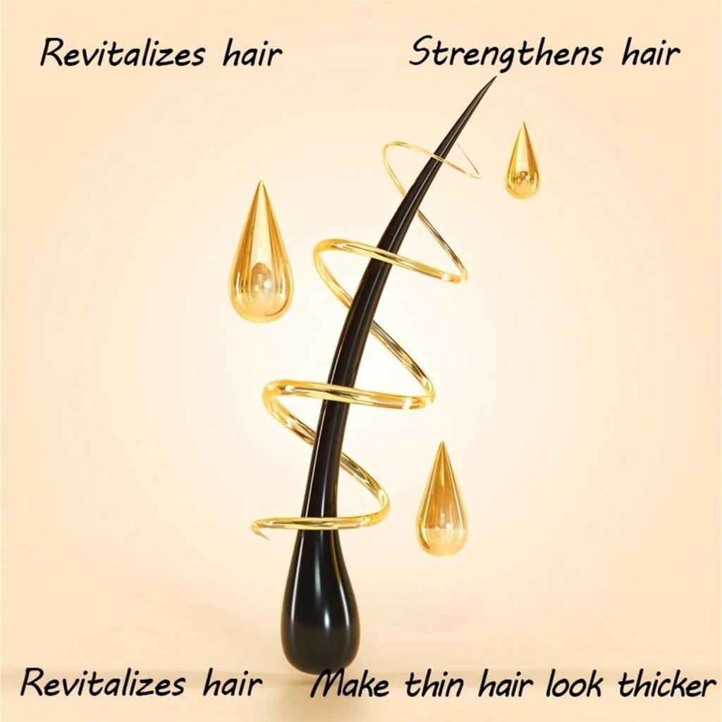 Keratinový vlasový film 100% přírodní hloubkový regulátor pro opravu barvených vlasů, opravu poškozených vlasů, posílení jemných vlasů