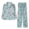 Breathable Long Sleeve Women’s Pajamas - Spring & Autumn Imitation Cotton Homewear Set