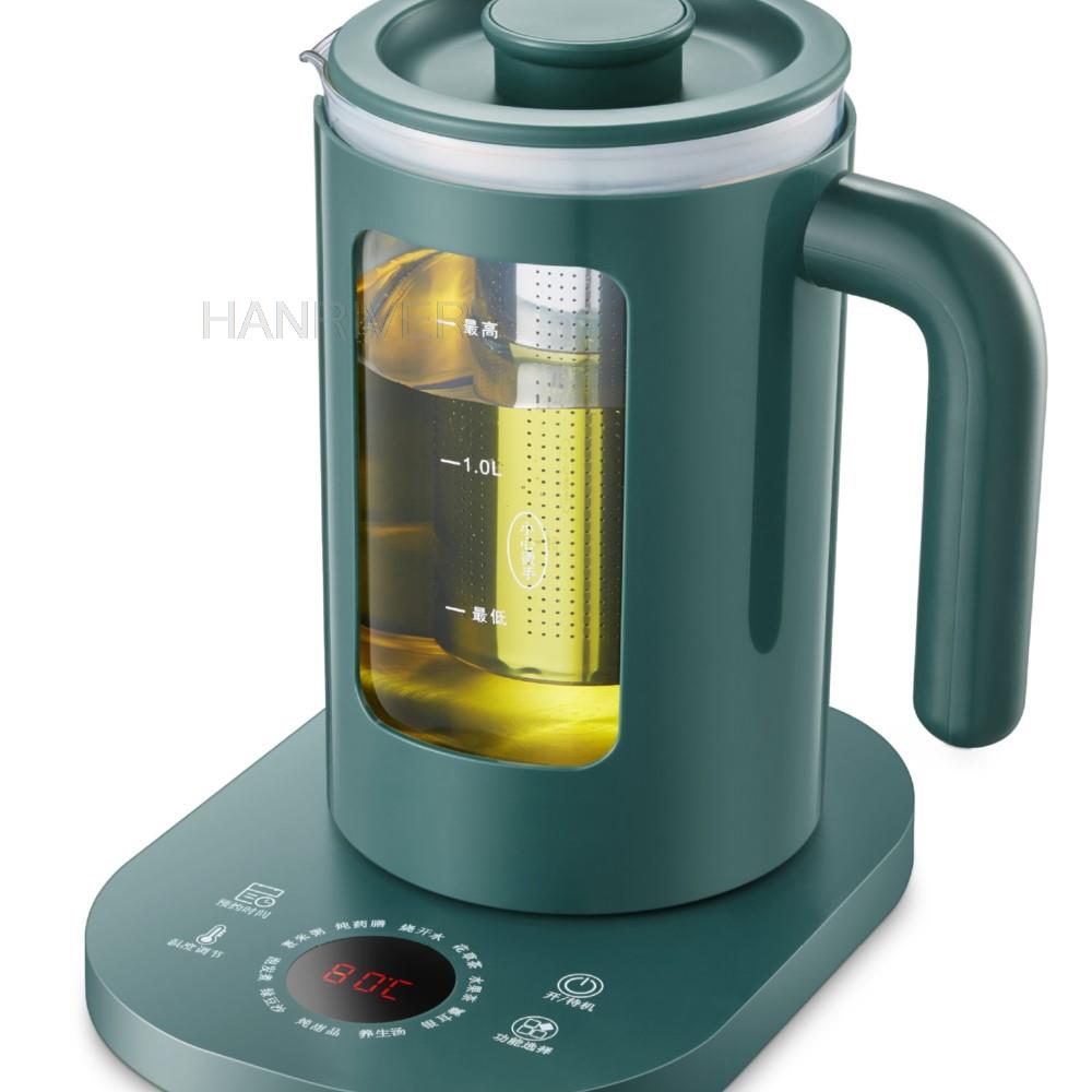 220V Health Kettle Household Appliances Electric Kettle Office Small Multifunctional Glass Tea Cooker Small Appliances