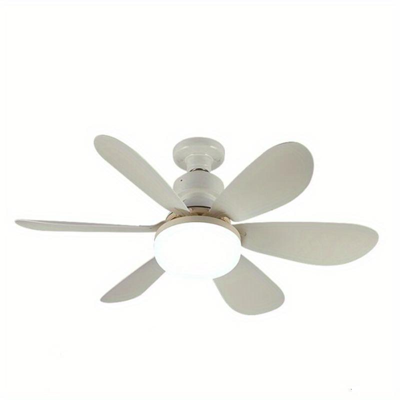

1 шт. светильник с розеткой для вентилятора, винтовые потолочные вентиляторы с подсветкой и пультом дистанционного управления, простая установка, замена базового потолочного вентилятора для лампочки, потолочный вентилятор с регулируемой яркостью белый