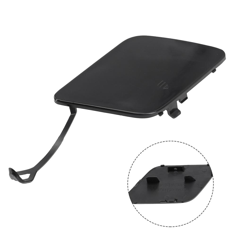 Tow Hook Cover Cap Front Bumper Primed for Mercedes W204 C300 C350 2011 2012 OE Replacement Part Number 2048850426 License Plate Covers Frames 6