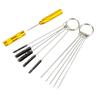 Airbrush Cleaner Brush Metal Repair Tool Kit Airbrush Paint Set for Spray Paint Nozzle and Tube Maintenance