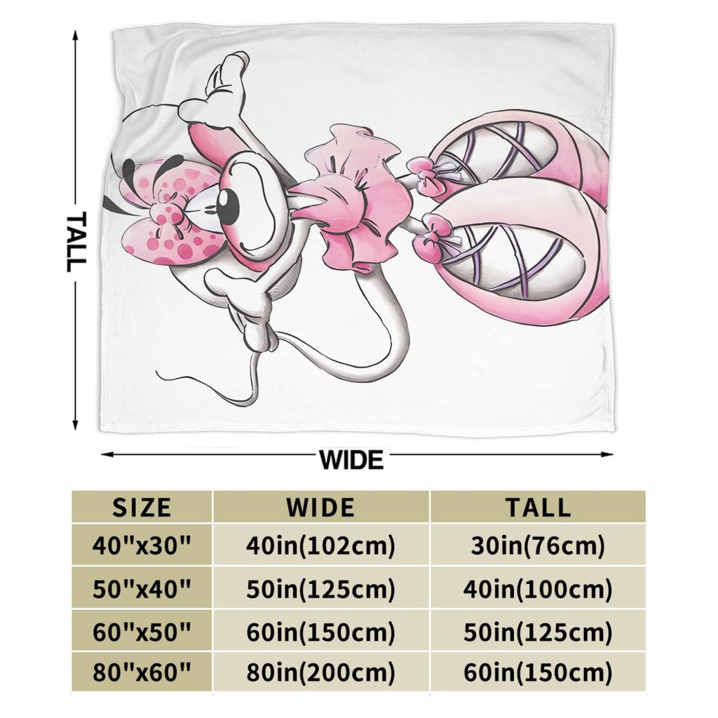 Funny Cartoon D-Diddls Knitted Blankets Coral Fleece Plush Diddl Warm Throw Blankets for Bedroom Sofa Bed Rug
