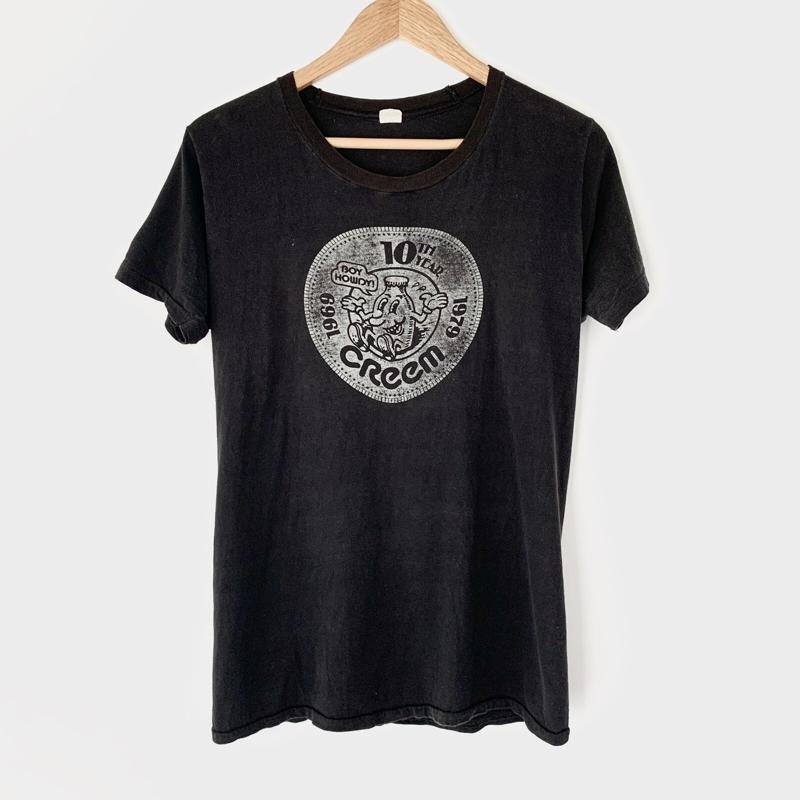 

1979 CREEM Magazine 10th Anniversary Vintage Rock T Shirt 70s 1970s S разноцветный