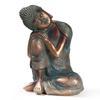 Statuia lui Buddha așezată în dormit din Asia de Sud-Est Artizanat din rășină Thailanda Hindu Fengshui Grădină Zen Birou Decorarea casei Meditație