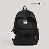 Schoolbag new schoolbag female ins cute junior high school students large capacity campus backpack primary and secondary school students solid color 