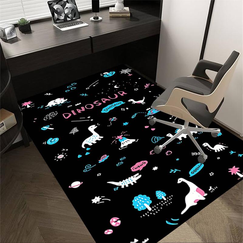 1PC Dinosaur Planet Extra Large Non Slip Floor carpet, Office, family, bedroom, Studio   Large Area Rug Indoor Rugs, , Vibrant Colors