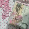 Cartoon Drip Glue Girl Acrylic Keychain Phone Lanyard Kawaii Backpack Pendant Charm Key Hanging Decoration Accessories Gift