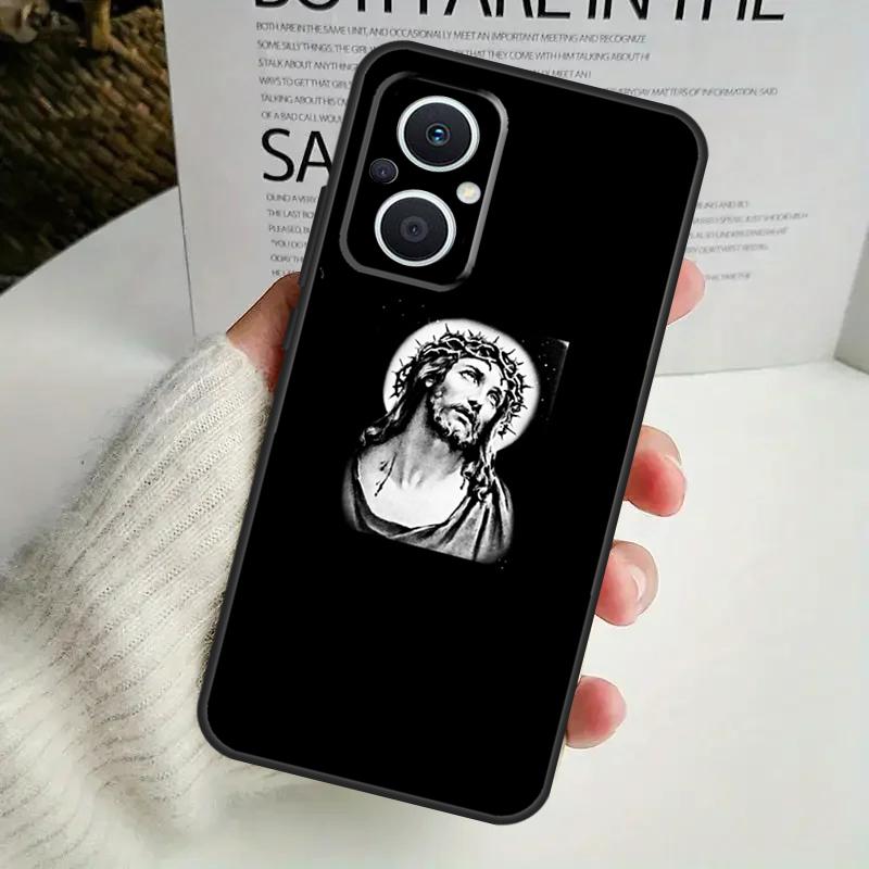 Jesus Phone Case For OPPO Reno 8T 14F 13 F 12 11 10 14 Pro 7 8 Lite OPPO Find X8 X6 X5 X9 Pro Cover