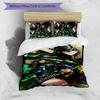 Kinich 3pcs Bedding Set Duvet Cover Closure Includes 1 Duvet Cover & 2 Pillowcases for All Seasons Bedroom Home Dorm Decor