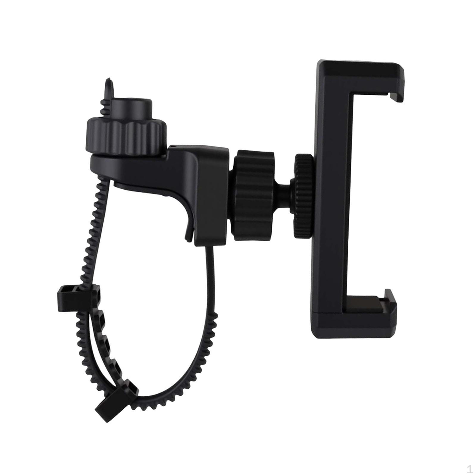 

Trumpet Phone Lyre Holder Clip Compact Portable Rotatable Securely Mount Your Phones Music