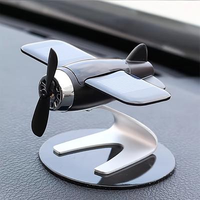 Solar-powered Aircraft Onboard Dashboard Accessories with Aromatherapy Scent Diffusers - High-end Vehicle Interior Accessories