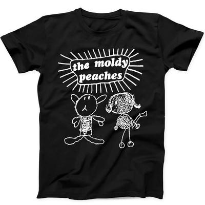 The Moldy Peaches Muzyka Najlepiej Sprzedający się Zabawny Prezent Czarny T-shirt 338