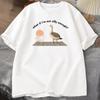 Funny Goose T-Shirt Duck Tshirt Trending Tee Print T-Shirt Casual Short Sleeve O-Neck Tshirt Vintage Clothing Tee Loose Clothing