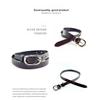 Italian Top Grain Leather Belt - Unisex, Raw Cut, Durable, and Stylish
