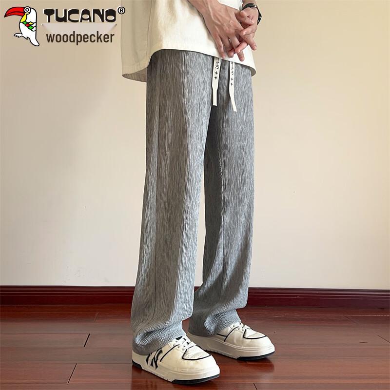 TUCANO Men's Summer Loose Straight Cool Casual Pants