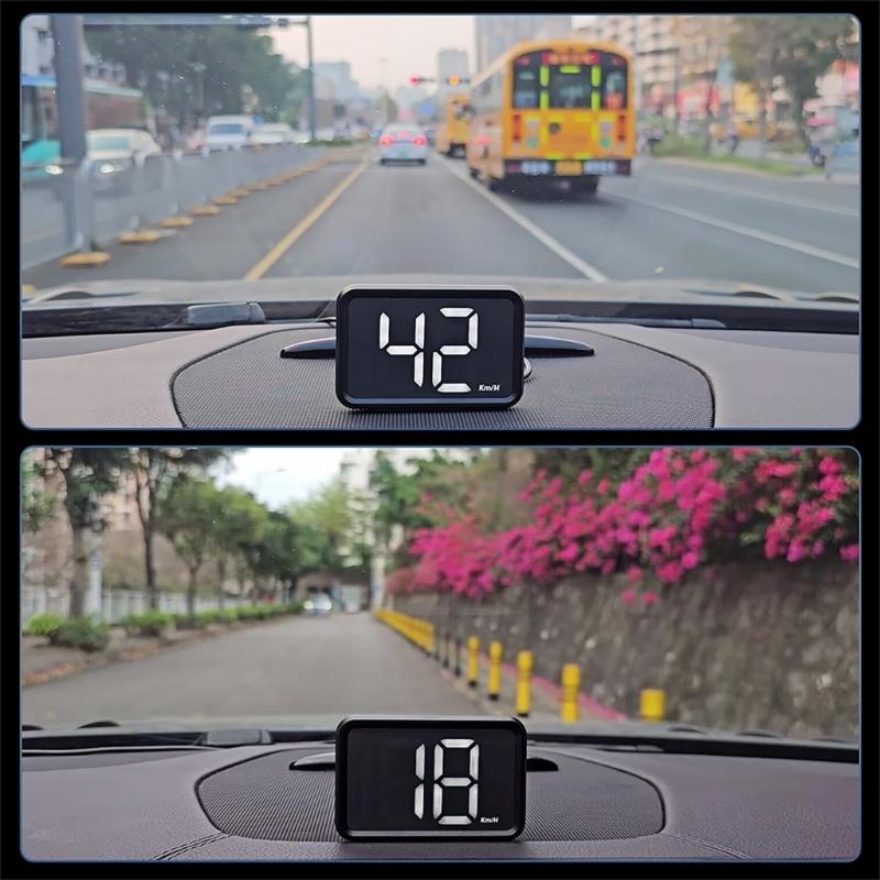 Automotive HUD Speed And Navigation Projector with Integrated Real Time Data Projection Suitable For Day Night Driving
