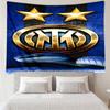 1PC Inter FC Crest Printed Tapestry Room Decoration Wall Hanging for Living Room Bedroom, dormitory, Birthday and Christmas gifts